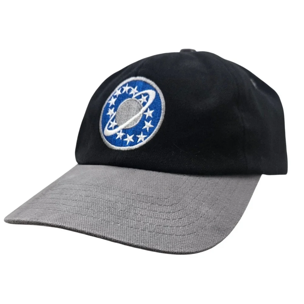 Vintage 1999 Galaxy Quest Movie Promo Hat Black Mens Snapback NSEA Sci‎ Fi 90s